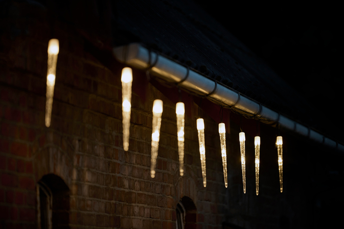 Istappsslinga PRO 20 LED Varmvit 4,5 m Stemning